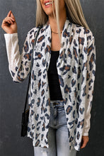 Load image into Gallery viewer, Vintage Leopard Print Open Cardigan