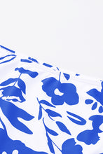 Load image into Gallery viewer, Square Neck Sleeveless Fashion Print Tankini Set