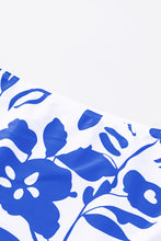 Load image into Gallery viewer, Square Neck Sleeveless Fashion Print Tankini Set