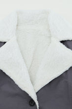 Load image into Gallery viewer, Lapel Collar Button Fleece Jacket