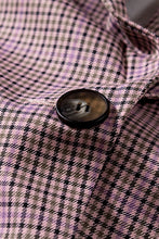 Load image into Gallery viewer, Plaid Print Lapel Collar Buttoned Blazer
