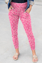 Load image into Gallery viewer, Leopard Print Ankle-length High Waist Skinny Pants