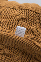 Load image into Gallery viewer, Cuddle Weather Cable Knit Handmade Turtleneck Sweater