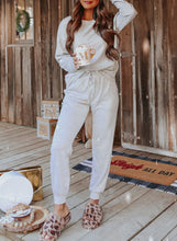Load image into Gallery viewer, Long Sleeve Pullover and Jogger Pants Lounge Set
