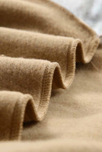 Load image into Gallery viewer, Khaki Leopard Bishop Sleeve Hooded Sweatshirt