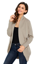 Load image into Gallery viewer, Khaki Super Soft Long Sleeve Open Cardigan