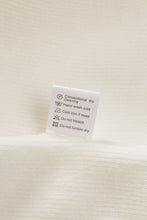 Load image into Gallery viewer, Beige Ruched Sweetheart Neckline Rib Knit Sweater