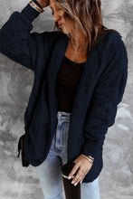 Load image into Gallery viewer, Soft Fleece Hooded Open Front Coat