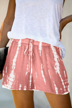 Load image into Gallery viewer, Tie Dye Drawstring Casual Shorts