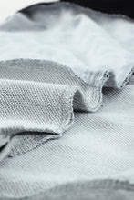 Load image into Gallery viewer, Colorblock Contrast Stitching Sweatshirt with Slits