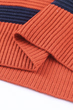 Load image into Gallery viewer, Buttoned Shoulder Drop Shoulder Striped Sweater