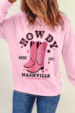 Load image into Gallery viewer, HOWDY NASHVILLE Vintage Western Graphic Sweatshirt