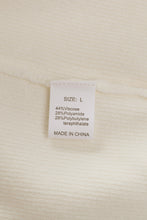 Load image into Gallery viewer, Beige Ruched Sweetheart Neckline Rib Knit Sweater