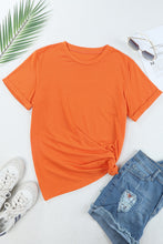 Load image into Gallery viewer, Solid Color Crew Neck Tee