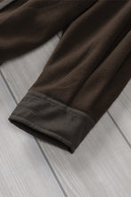 Load image into Gallery viewer, Turn Down Collar Buttoned Shirt Jacket