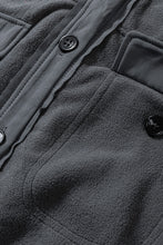 Load image into Gallery viewer, Turn Down Collar Buttoned Shirt Jacket