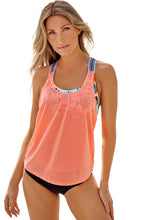 Load image into Gallery viewer, Printed Splicing Racerback Tankini