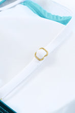 Load image into Gallery viewer, Oceanic Gradient Color Peekaboo Halter Tankini Swimsuit