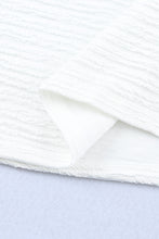 Load image into Gallery viewer, Frilled Smocked Neck Textured Bishop Sleeve Blouse