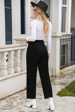 Load image into Gallery viewer, Corduroy High Waist Straight Leg Pants