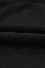 Load image into Gallery viewer, Scoop Neck Puff Sleeve Waffle Knit Top