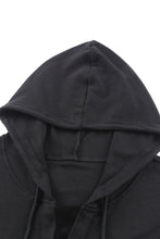Load image into Gallery viewer, Buttoned High and Low Hem Hoodie