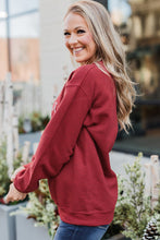 Load image into Gallery viewer, Christmas Santa Baby Print Pullover Sweatshirt