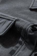 Load image into Gallery viewer, Turn Down Collar Buttoned Shirt Jacket