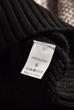 Load image into Gallery viewer, Color Block Netted Texture Pullover Sweater