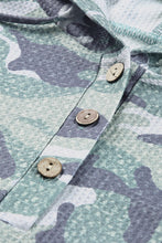 Load image into Gallery viewer, Long Sleeve Camo Print Oversize Hoodie