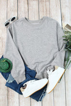 Load image into Gallery viewer, Plain Crew Neck Pullover Sweatshirt