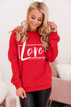 Load image into Gallery viewer, Valentine's Day Love Graphic Sweatshirt