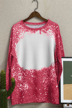 Load image into Gallery viewer, Tie-dyed Crew Neck Pullover Sweatshirt