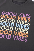 Load image into Gallery viewer, GOOD VIBES Graphic Pullover Sweatshirt