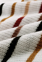 Load image into Gallery viewer, Multicolor Striped Knit Sweater