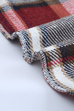 Load image into Gallery viewer, Geometric Plaid Print Pocketed Shacket