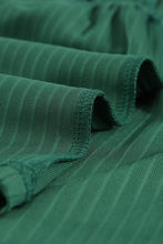 Load image into Gallery viewer, Ribbed Flounce Sleeve V Neck Babydoll Top