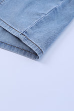 Load image into Gallery viewer, Buttoned Denim Bodycon Mini Dress