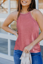 Load image into Gallery viewer, Solid Color Crew Neck Tank Top