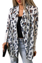 Load image into Gallery viewer, Vintage Leopard Print Open Cardigan
