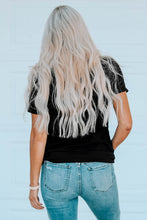 Load image into Gallery viewer, WHISKEY Makes Me Frisky Print Crewneck Graphic Tee