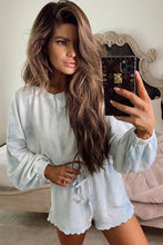 Load image into Gallery viewer, Tie Dye Knit Pajamas Set