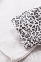 Load image into Gallery viewer, Contrast Leopard Denim Jacket
