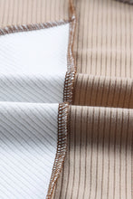 Load image into Gallery viewer, Irregular Color Block Seaming Trim Rib Knit Top