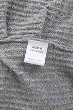 Load image into Gallery viewer, Black/Pink/Gray/Khaki/Apricot Wrap V Neck Waffle Sweater