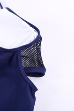 Load image into Gallery viewer, Tankini with Stripes Patchwork