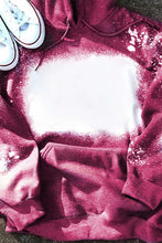 Load image into Gallery viewer, Leopard Bleached Hoodie with Pocket