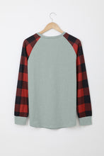 Load image into Gallery viewer, Buffalo Plaid Long Sleeve Sweatshirt