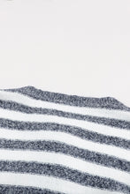 Load image into Gallery viewer, Striped Knit Tie up Sweater