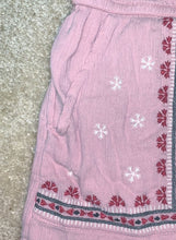 Load image into Gallery viewer, Boho Embroidered Floral Tasseled Drawstring Waist Casual Shorts